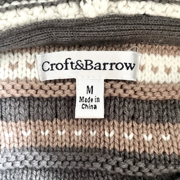 EUC Croft & Barrow Turtleneck Sweater Size M - Picture 2 of 5